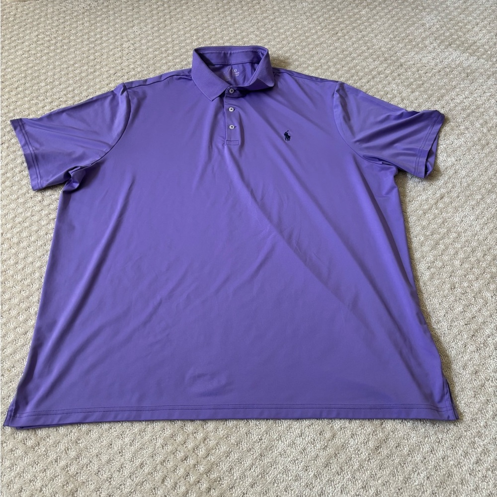 Polo by Ralph Lauren Purple Polo Shirt Classic Style